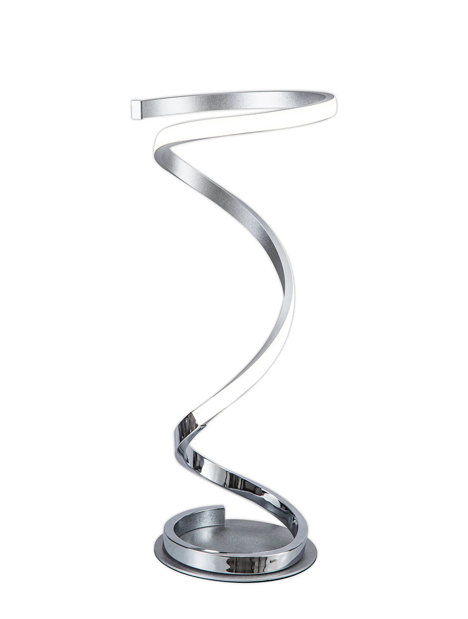 M6103  Helix 52cm Table Lamp 20W LED Polished Chrome